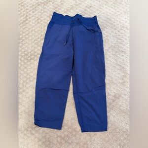 lululemon Blue Women’s Studio Pants- cropped